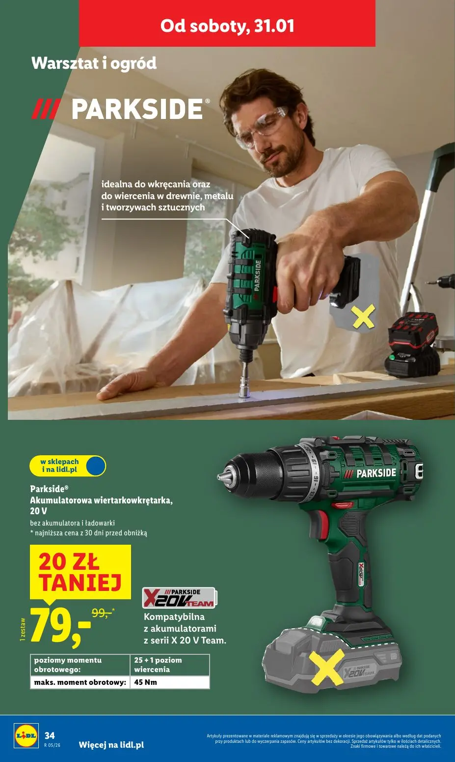 gazetka promocyjna LIDL Od poniedziałku - Strona 40