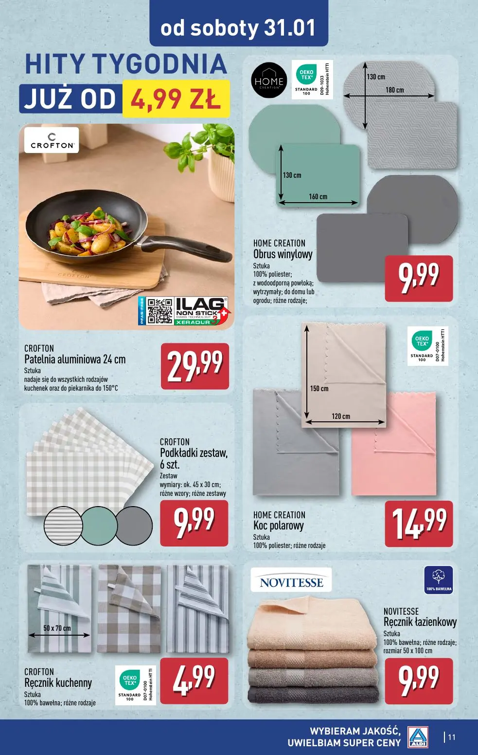 gazetka promocyjna ALDI Komfort i wygoda - Strona 11