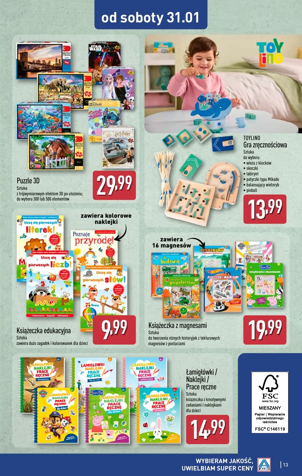 gazetka promocyjna ALDI Oferta od 28.1 - Strona 13