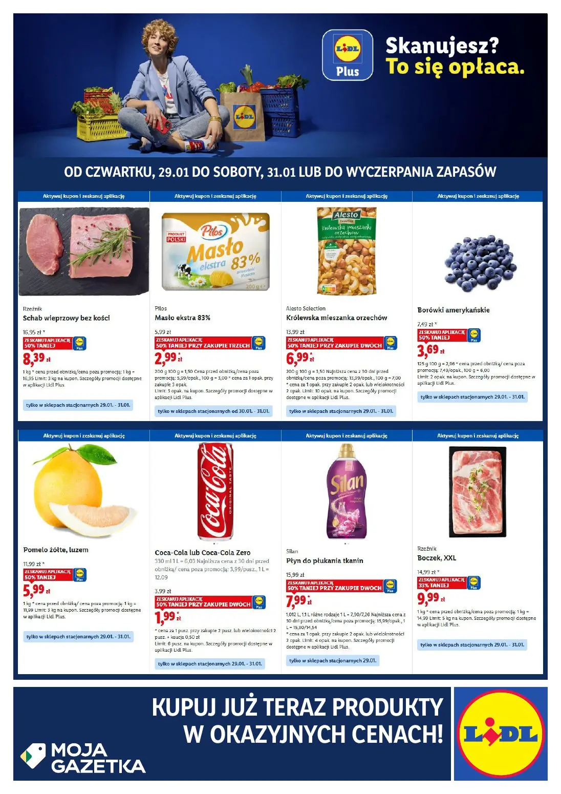 gazetka promocyjna LIDL Lidl plus. Skanujesz - To się opłaca - Strona 1
