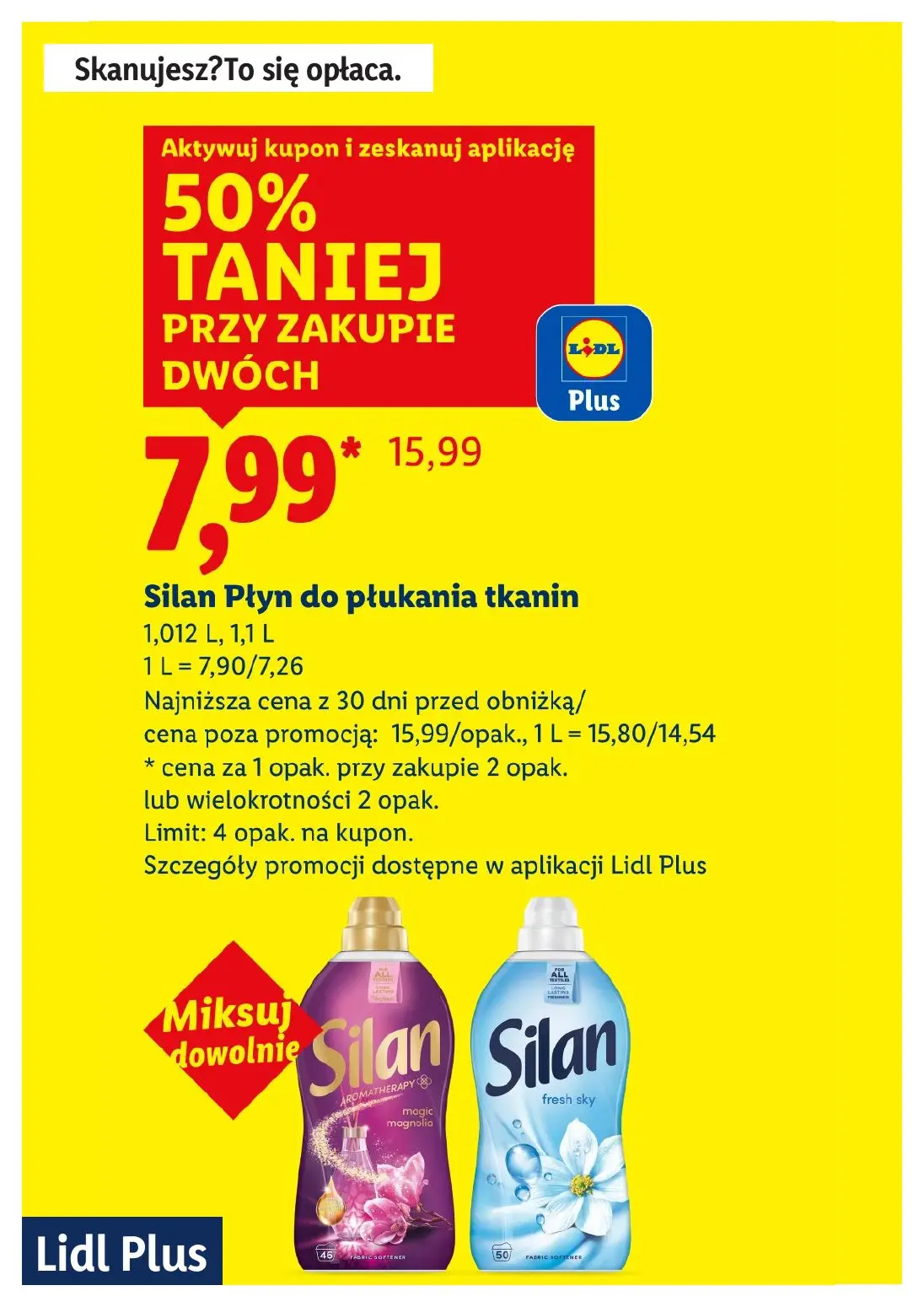 gazetka promocyjna LIDL Lidl plus. Skanujesz - To się opłaca - Strona 6