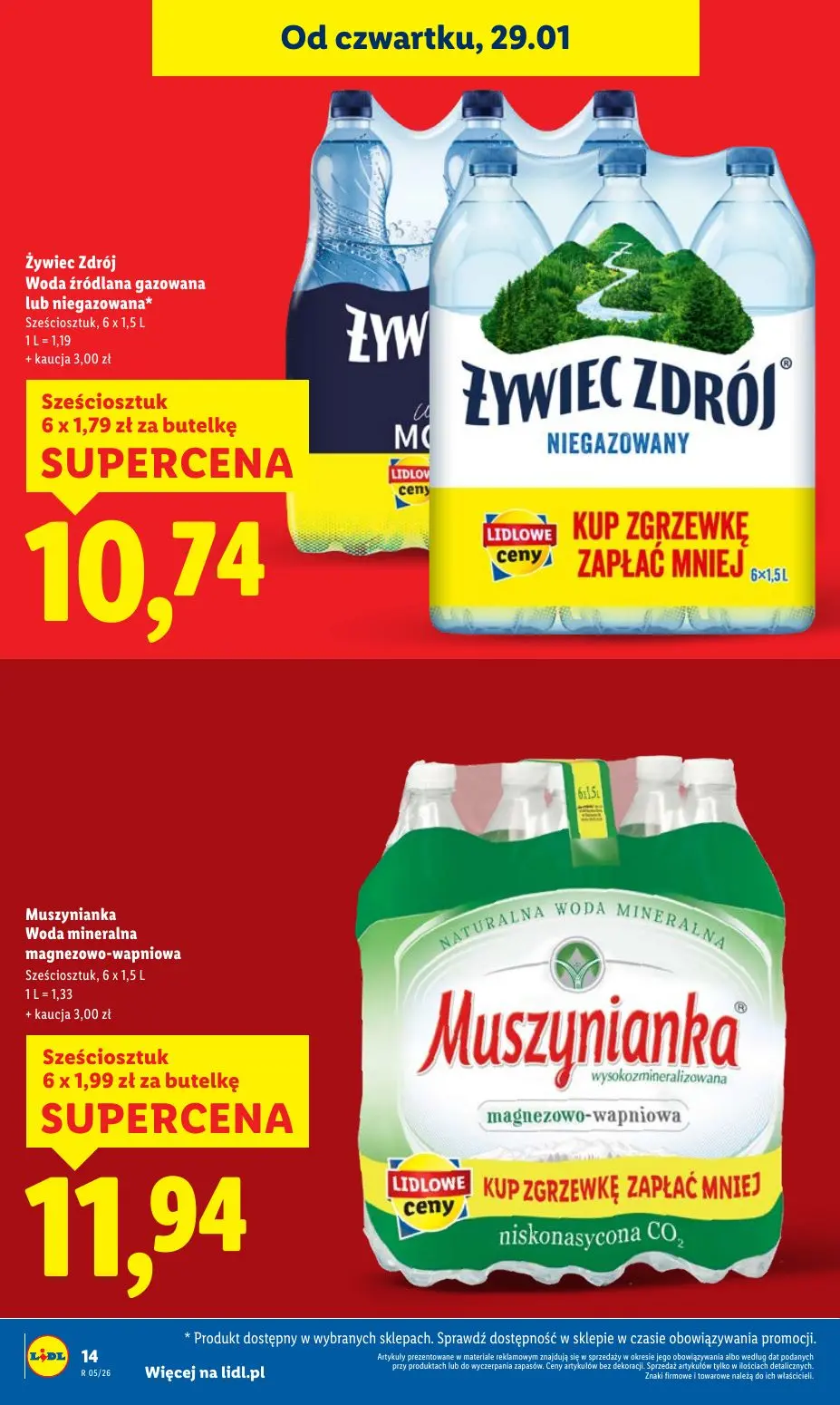 gazetka promocyjna LIDL Od czwartku - Strona 14