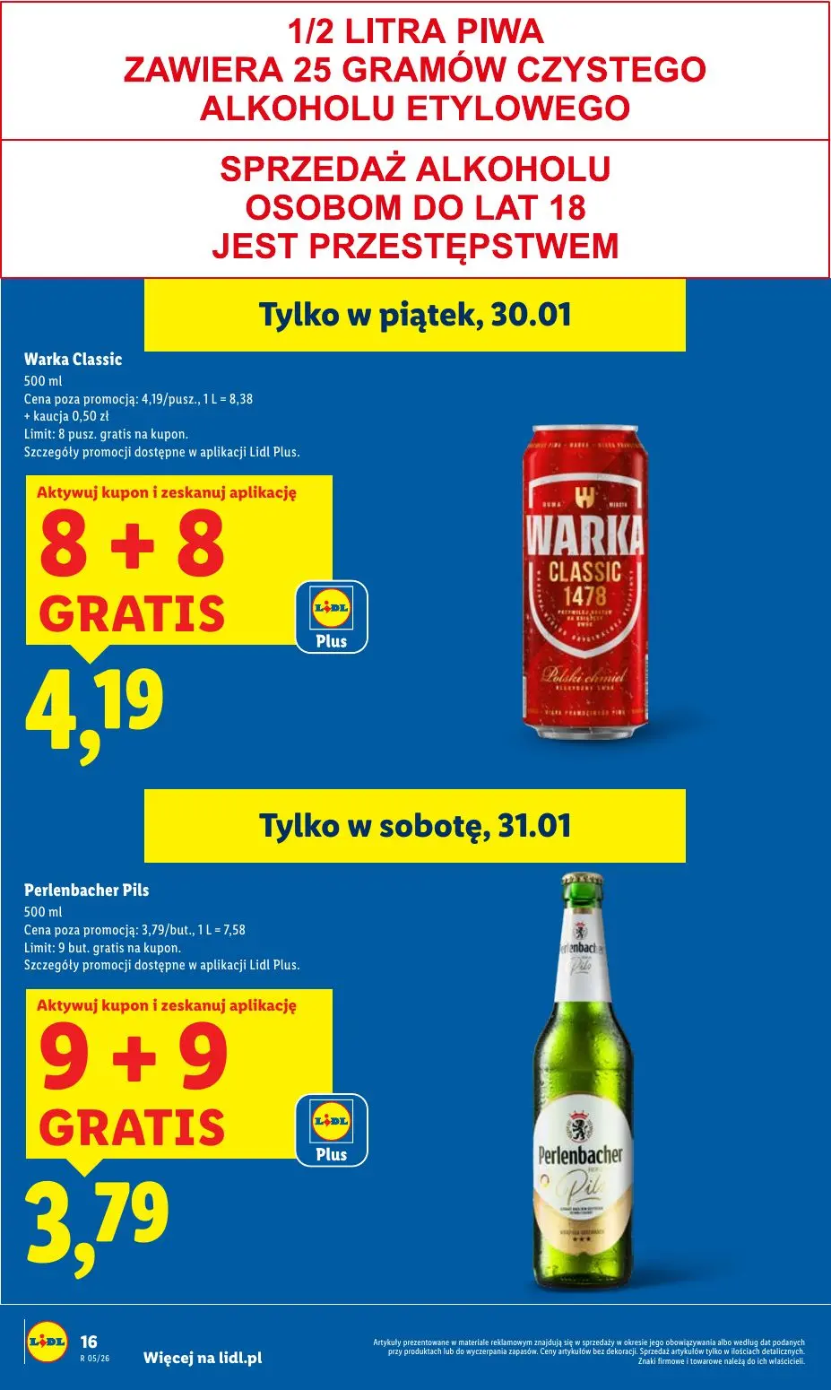gazetka promocyjna LIDL Od czwartku - Strona 16