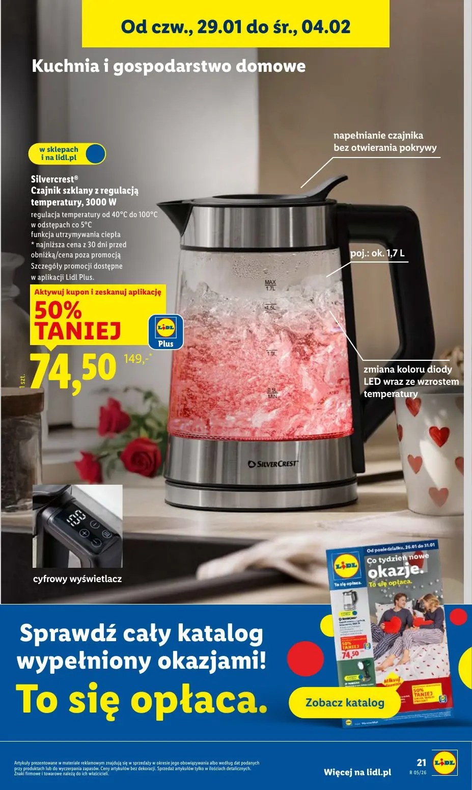 gazetka promocyjna LIDL Od czwartku - Strona 21