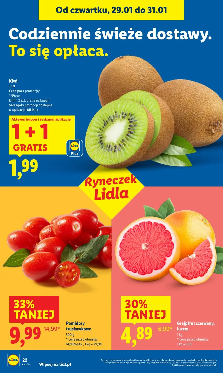 gazetka promocyjna LIDL Od czwartku - Strona 22