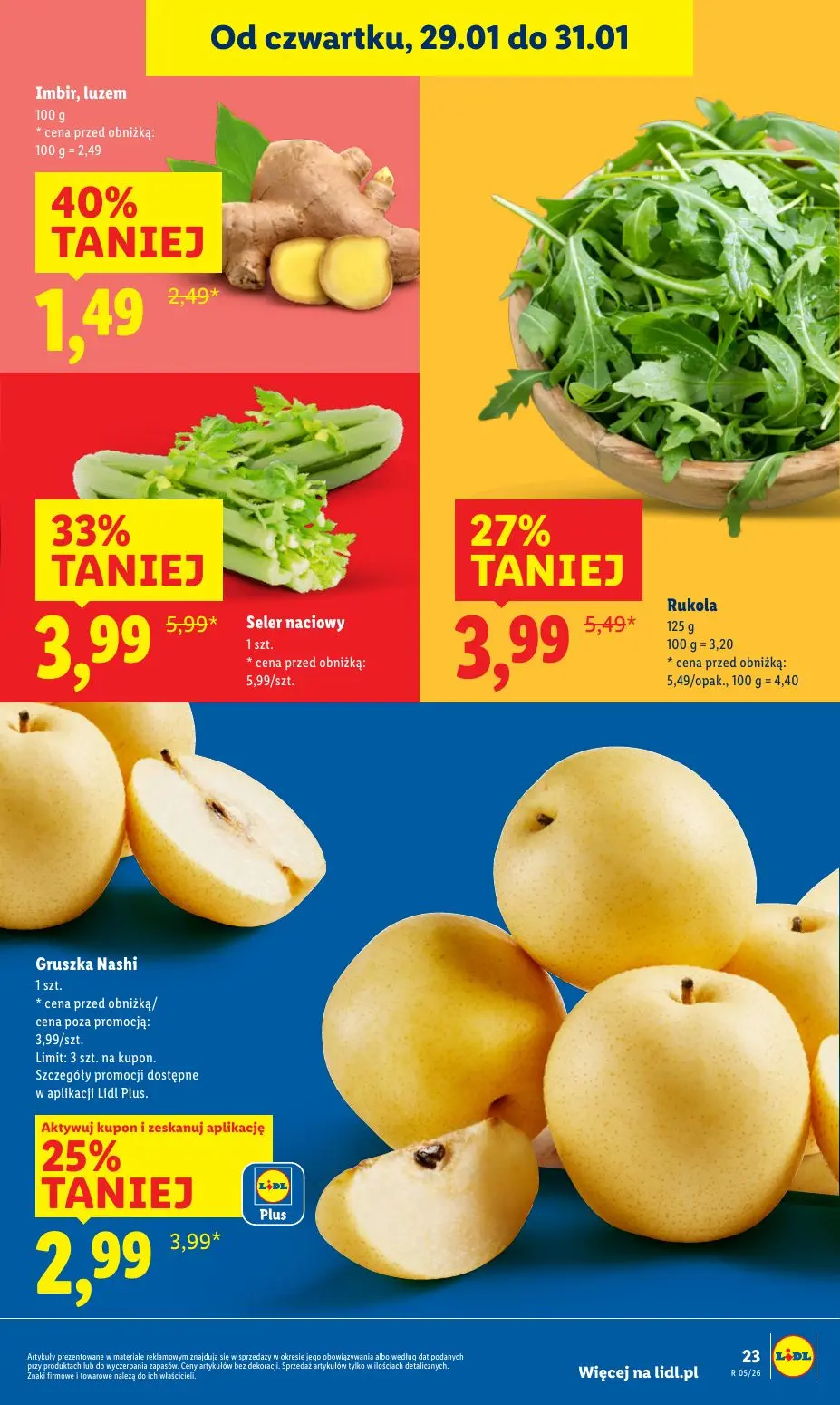 gazetka promocyjna LIDL Od czwartku - Strona 23