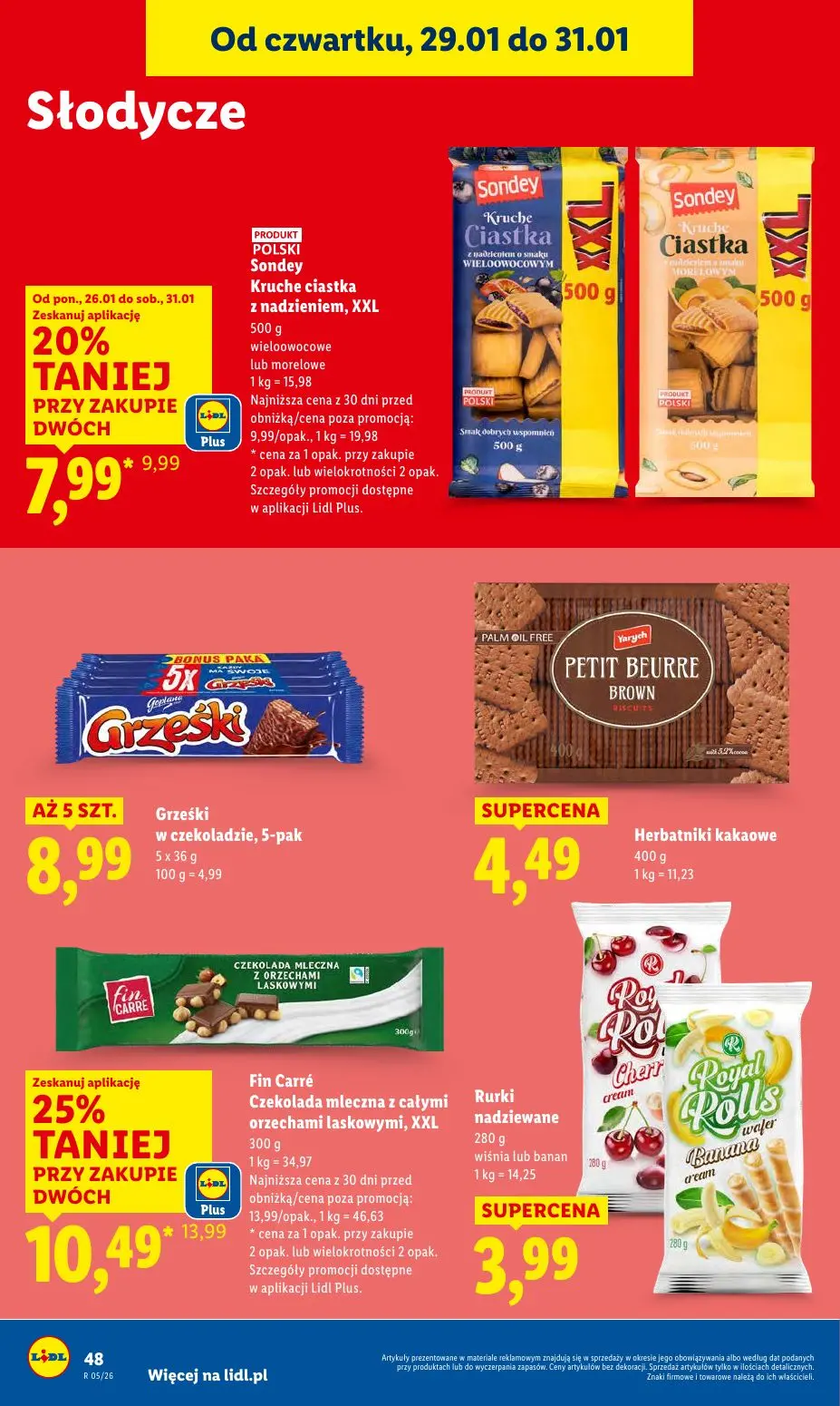 gazetka promocyjna LIDL Od czwartku - Strona 48