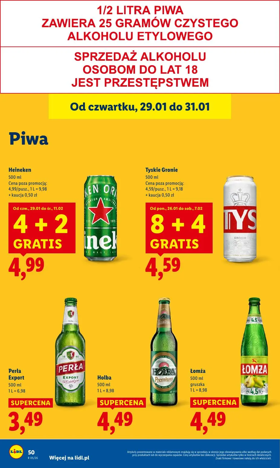 gazetka promocyjna LIDL Od czwartku - Strona 50