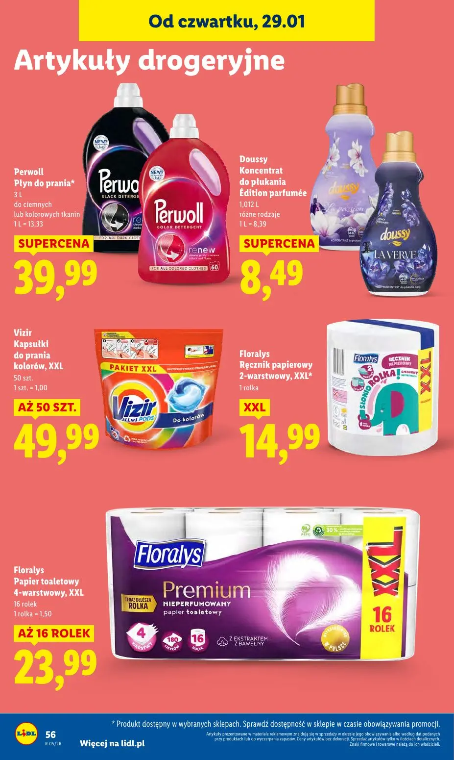 gazetka promocyjna LIDL Od czwartku - Strona 56