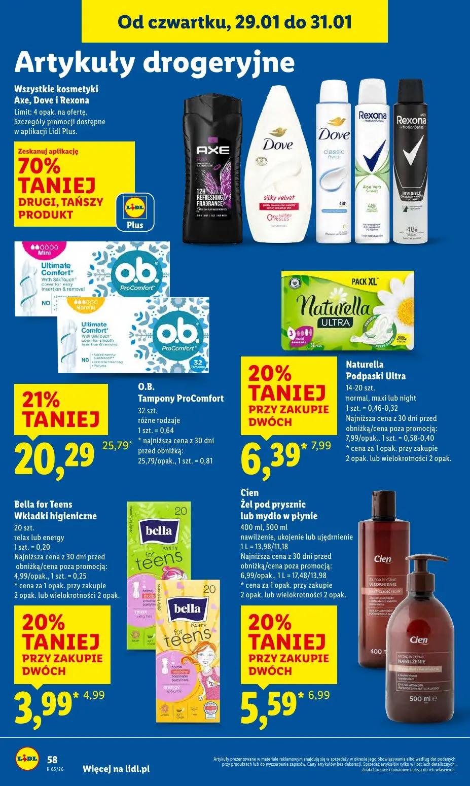 gazetka promocyjna LIDL Od czwartku - Strona 58