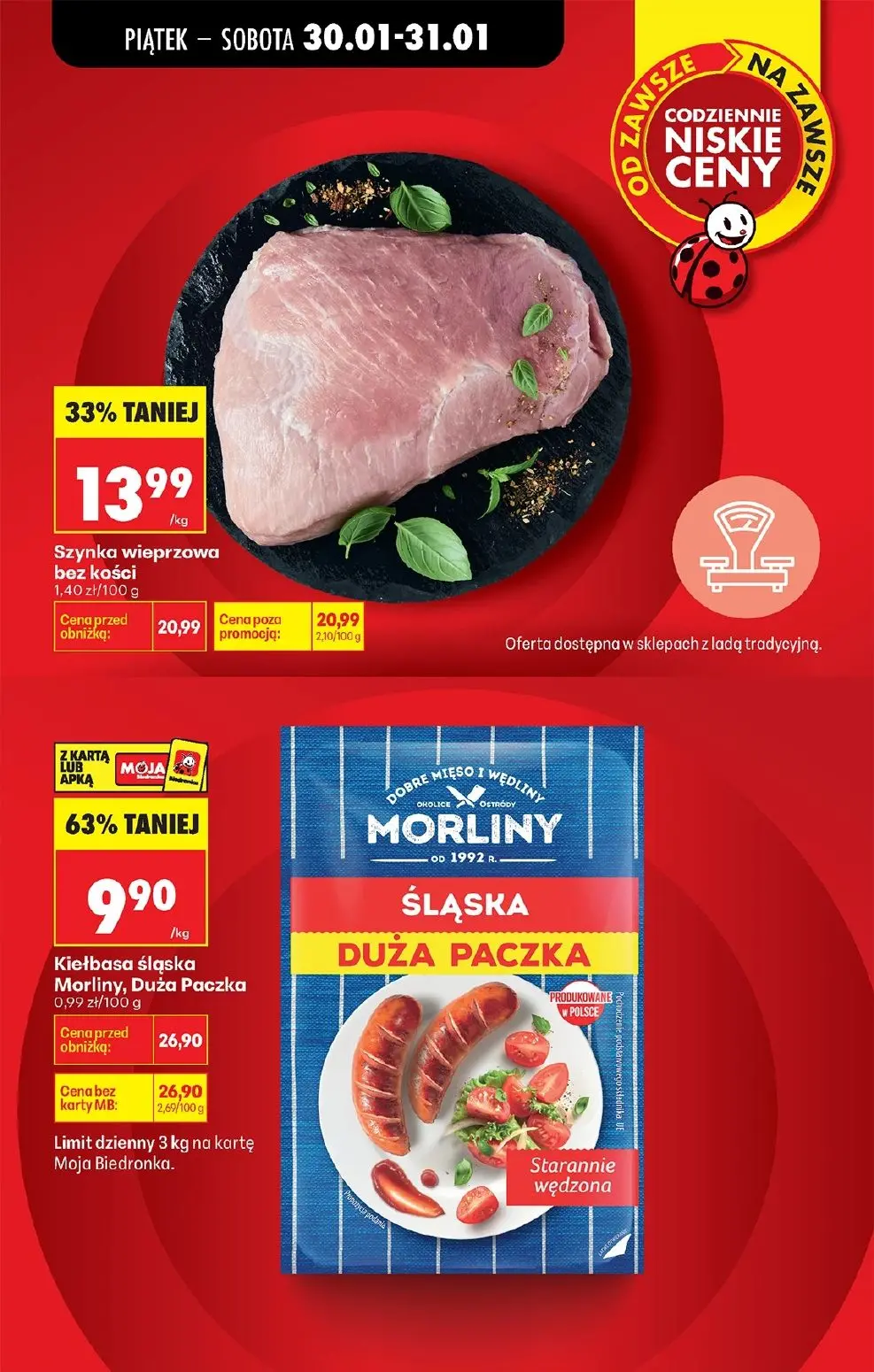 gazetka promocyjna Biedronka Od piątku - lada tradycyjna - Strona 13