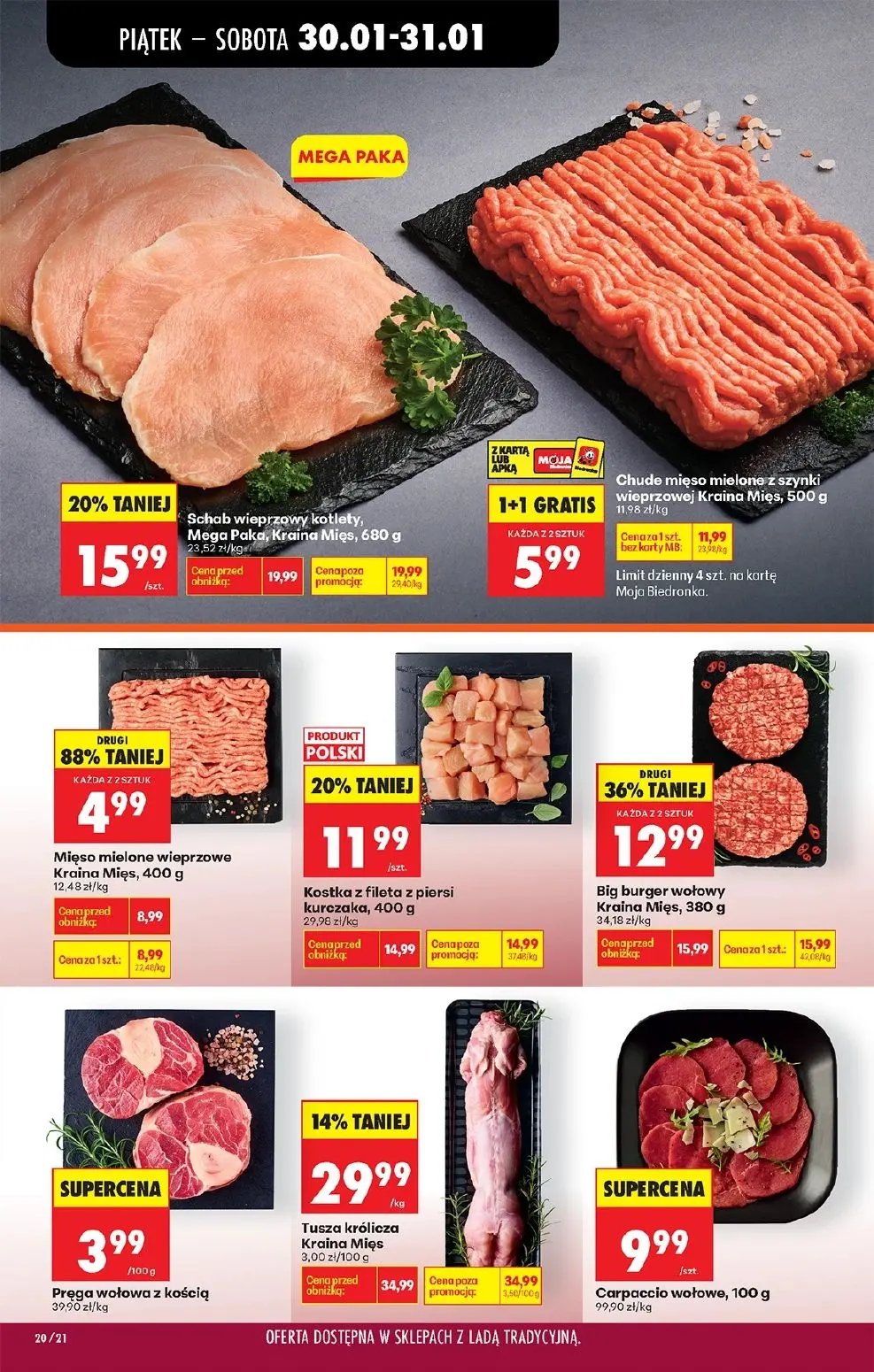 gazetka promocyjna Biedronka Od piątku - lada tradycyjna - Strona 24