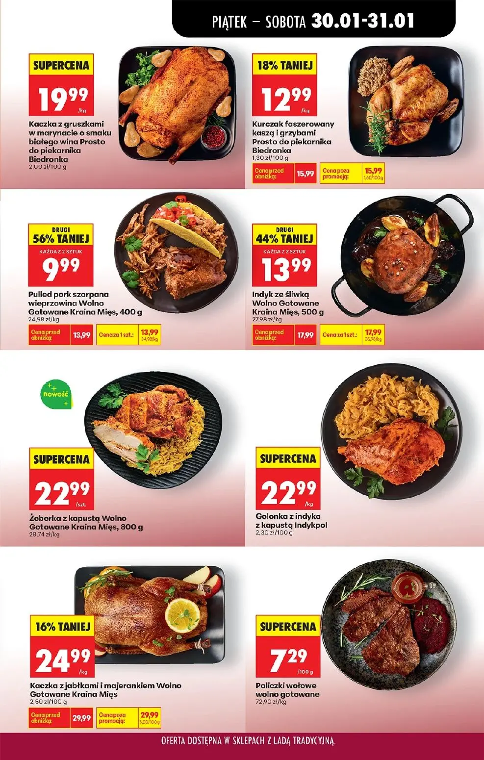 gazetka promocyjna Biedronka Od piątku - lada tradycyjna - Strona 25