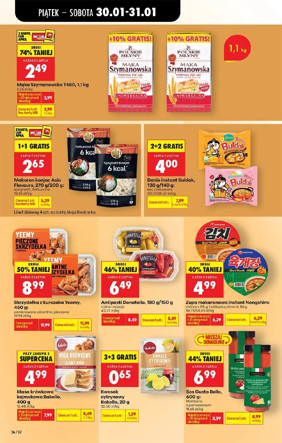 gazetka promocyjna Biedronka Od piątku - lada tradycyjna - Strona 30