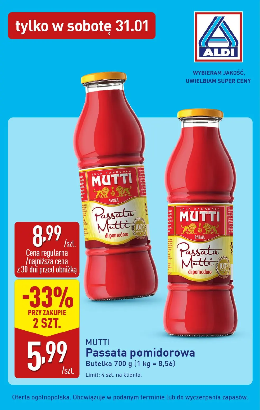 gazetka promocyjna ALDI Tylko w SOBOTĘ - Strona 6