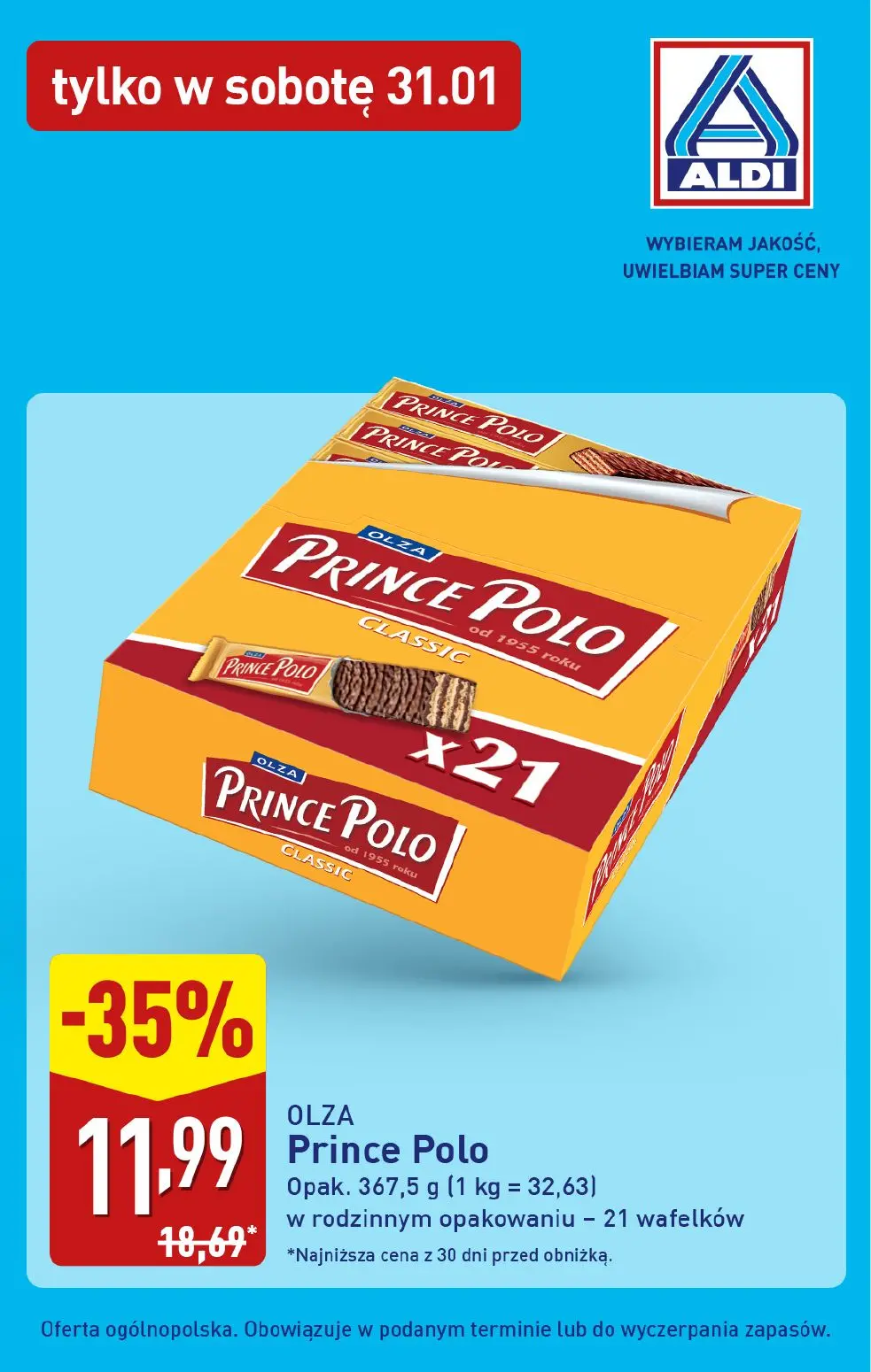 gazetka promocyjna ALDI Tylko w SOBOTĘ - Strona 7