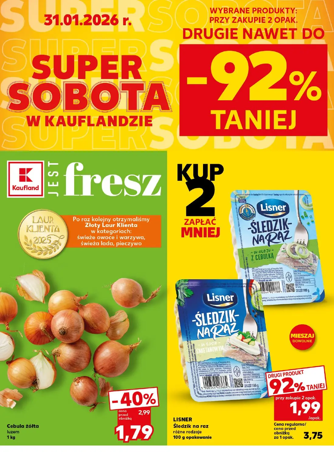 gazetka promocyjna Kaufland Super Sobota - Strona 2