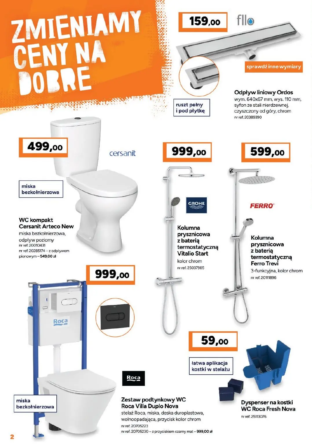 gazetka promocyjna BRICOMAN Zmienamy ceny na dobre - Strona 2