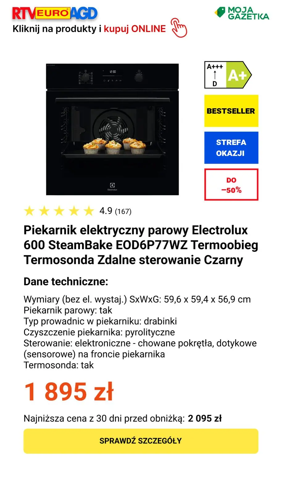 gazetka promocyjna RTV EURO AGD Wyprzedaż do –50%❗❗ - Strona 3