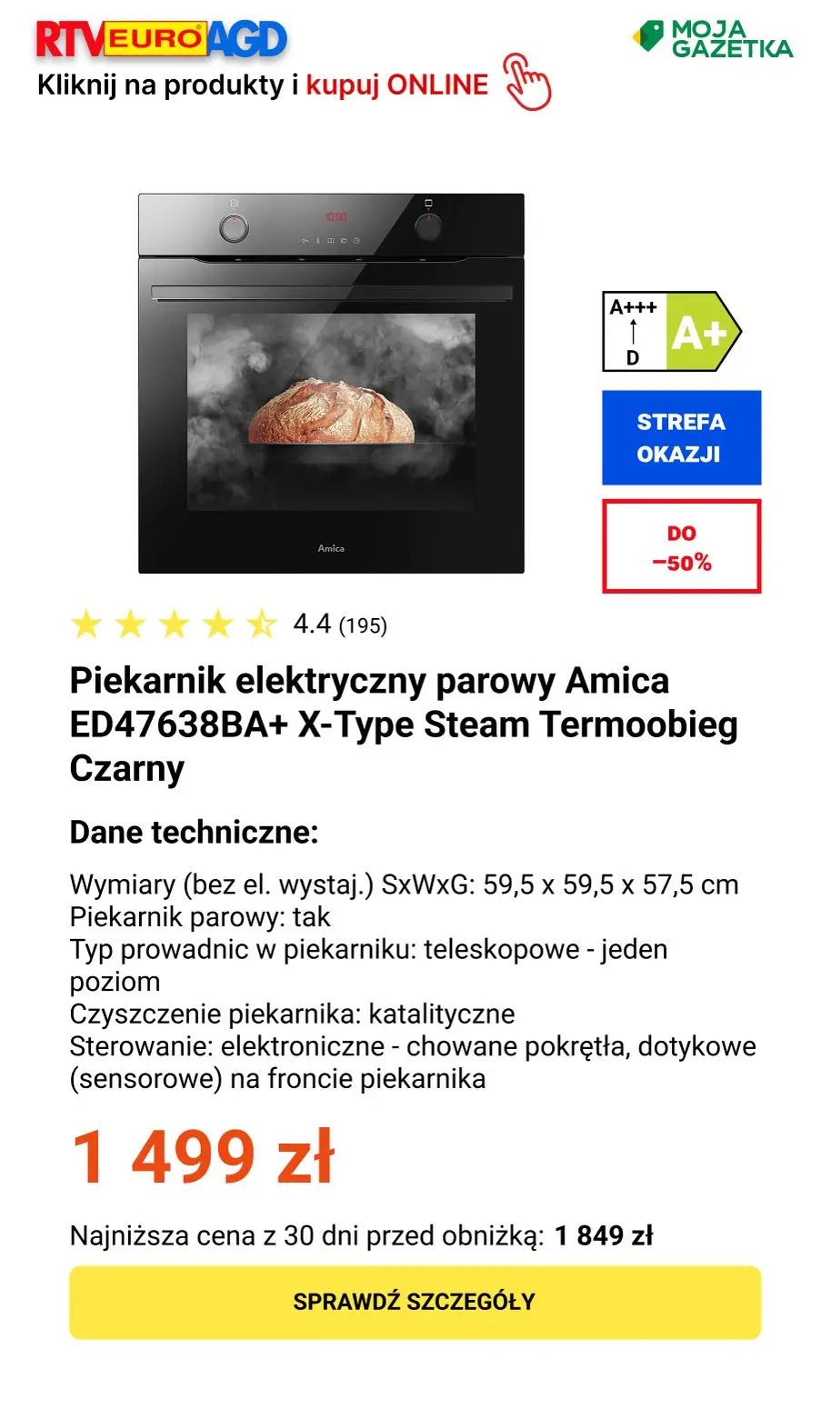 gazetka promocyjna RTV EURO AGD Wyprzedaż do –50%❗❗ - Strona 6