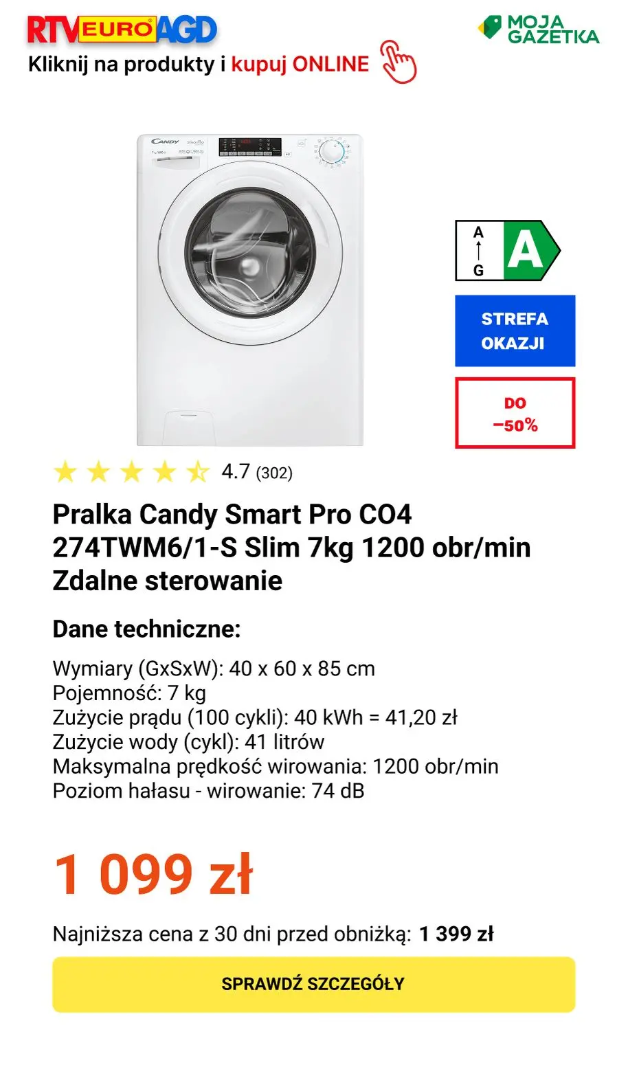 gazetka promocyjna RTV EURO AGD Wyprzedaż do –50%❗❗ - Strona 13