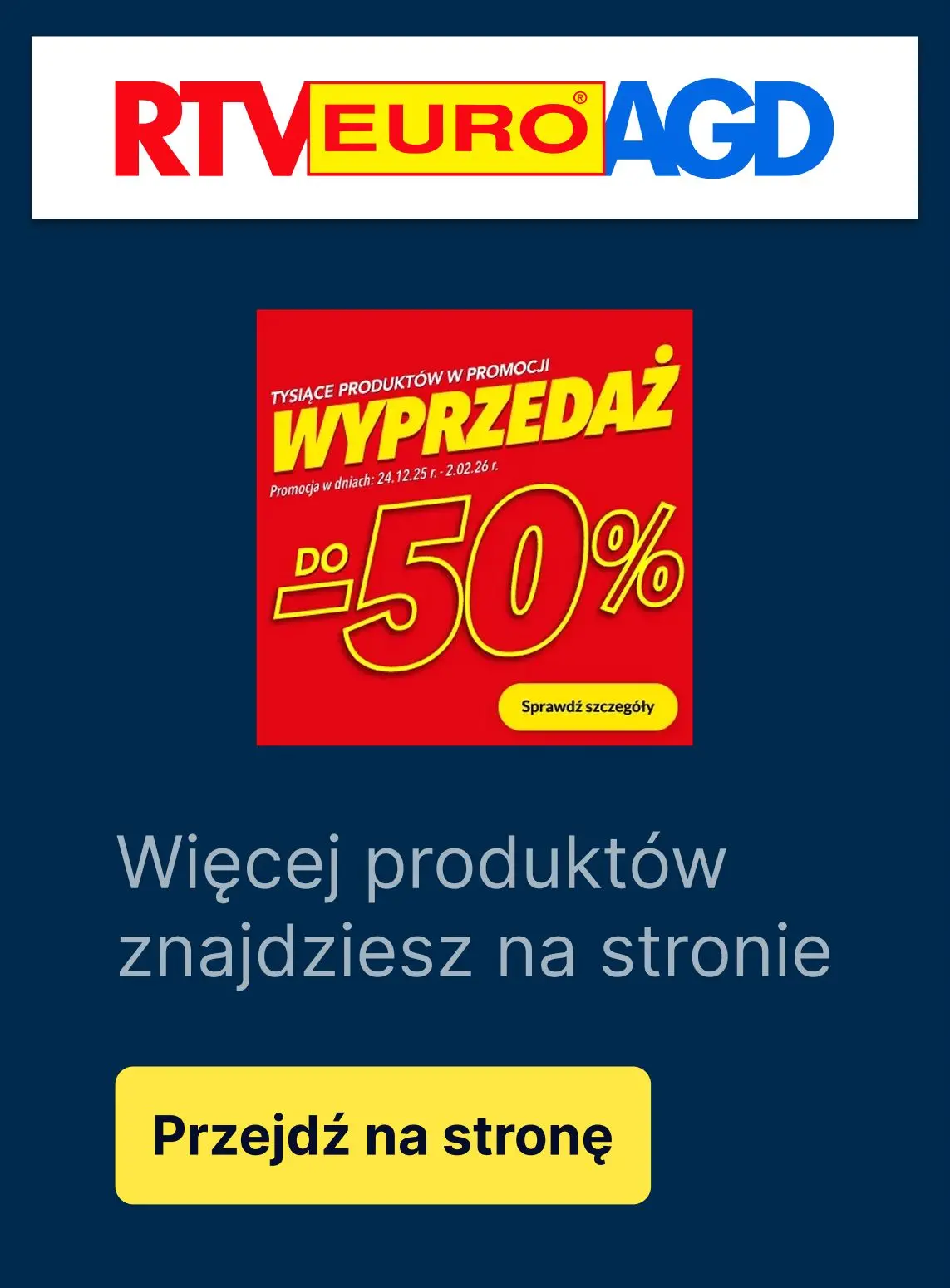 gazetka promocyjna RTV EURO AGD Wyprzedaż do –50%❗❗ - Strona 14