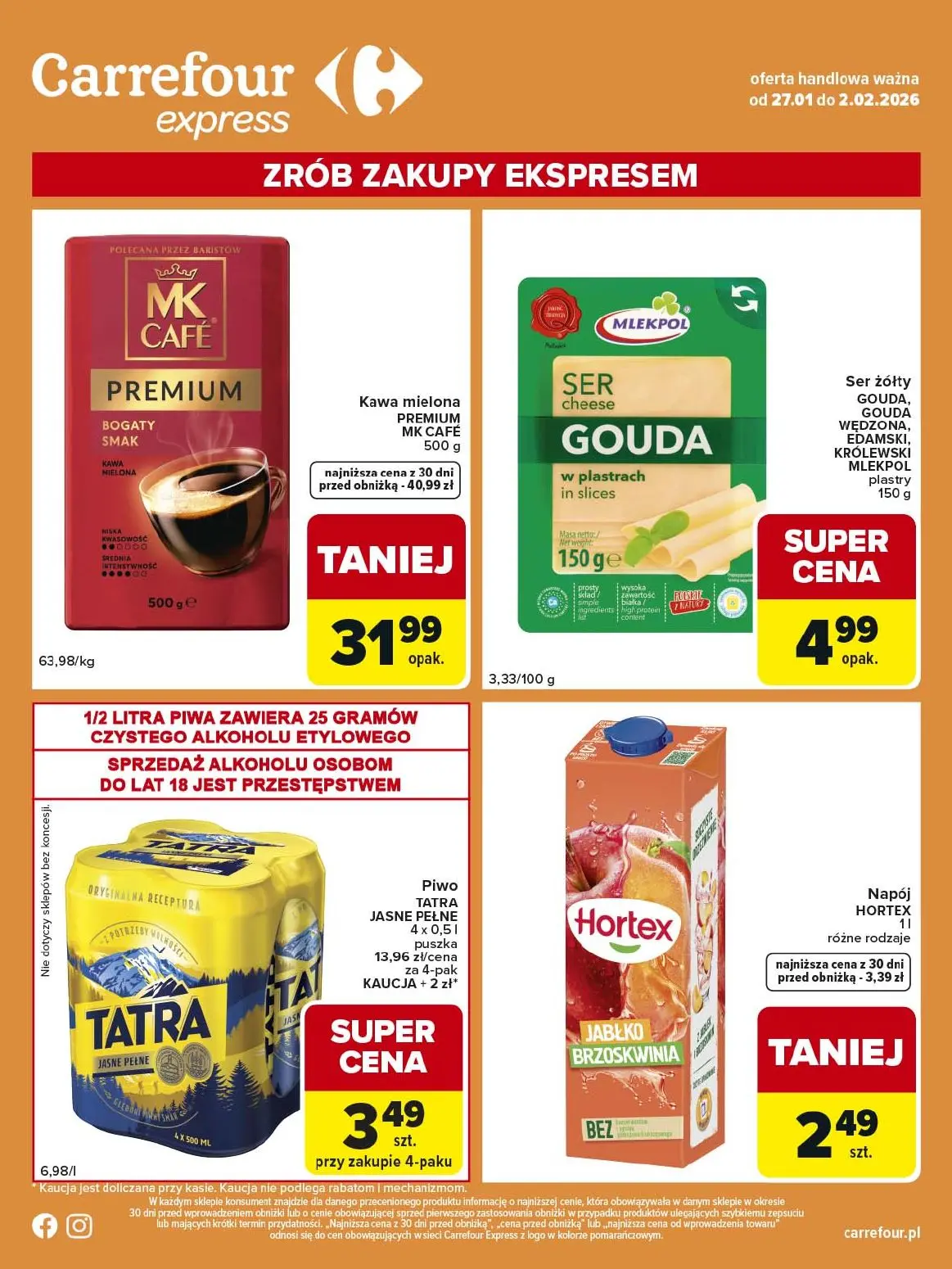 gazetka promocyjna Carrefour Express Zrób zakupy ekspresem - Strona 2