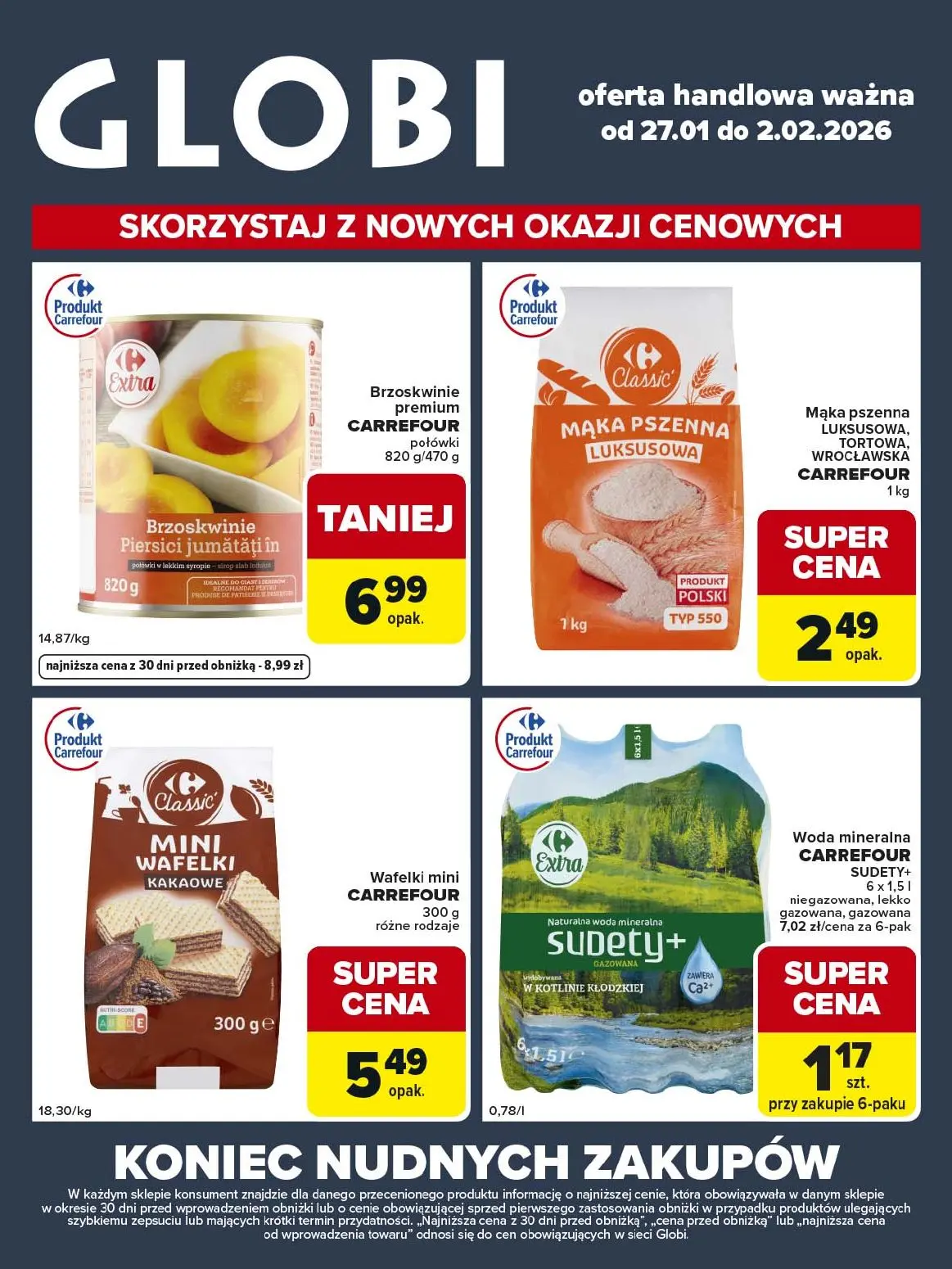 gazetka promocyjna Globi Koniec nudnych zakupów - Strona 1