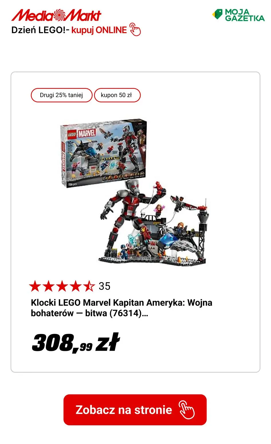 gazetka promocyjna Media Markt Dzień LEGO! - Strona 3