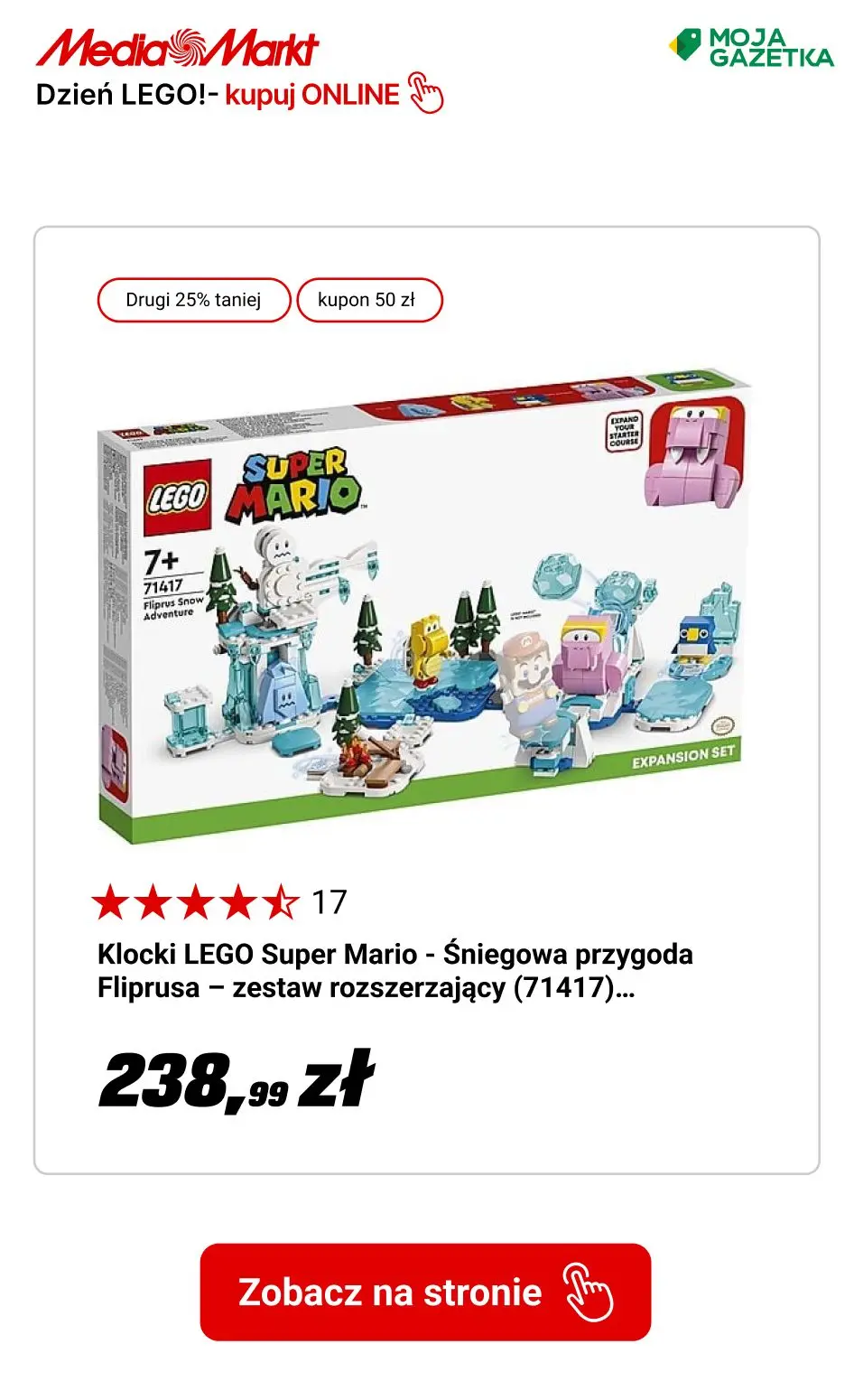 gazetka promocyjna Media Markt Dzień LEGO! - Strona 7