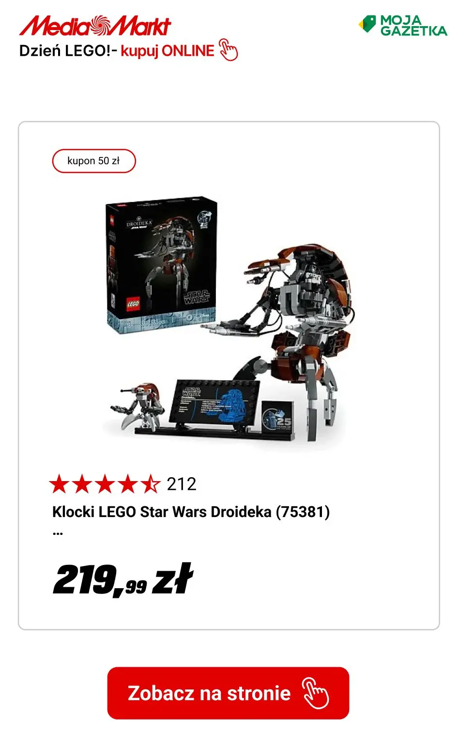 gazetka promocyjna Media Markt Dzień LEGO! - Strona 8