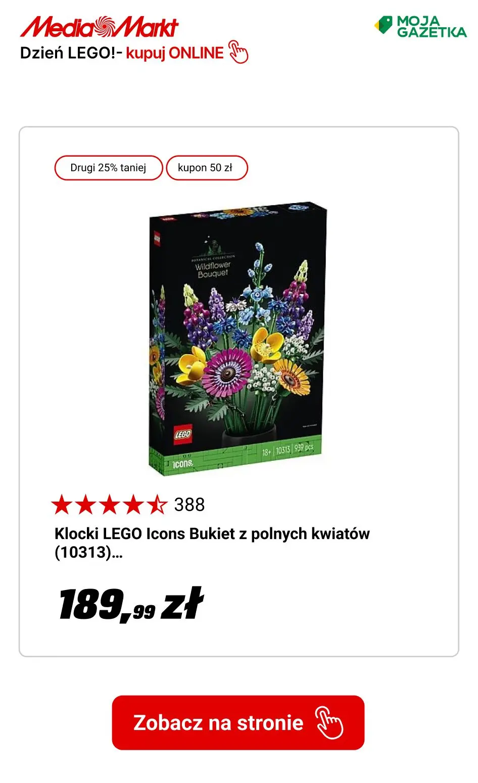 gazetka promocyjna Media Markt Dzień LEGO! - Strona 9