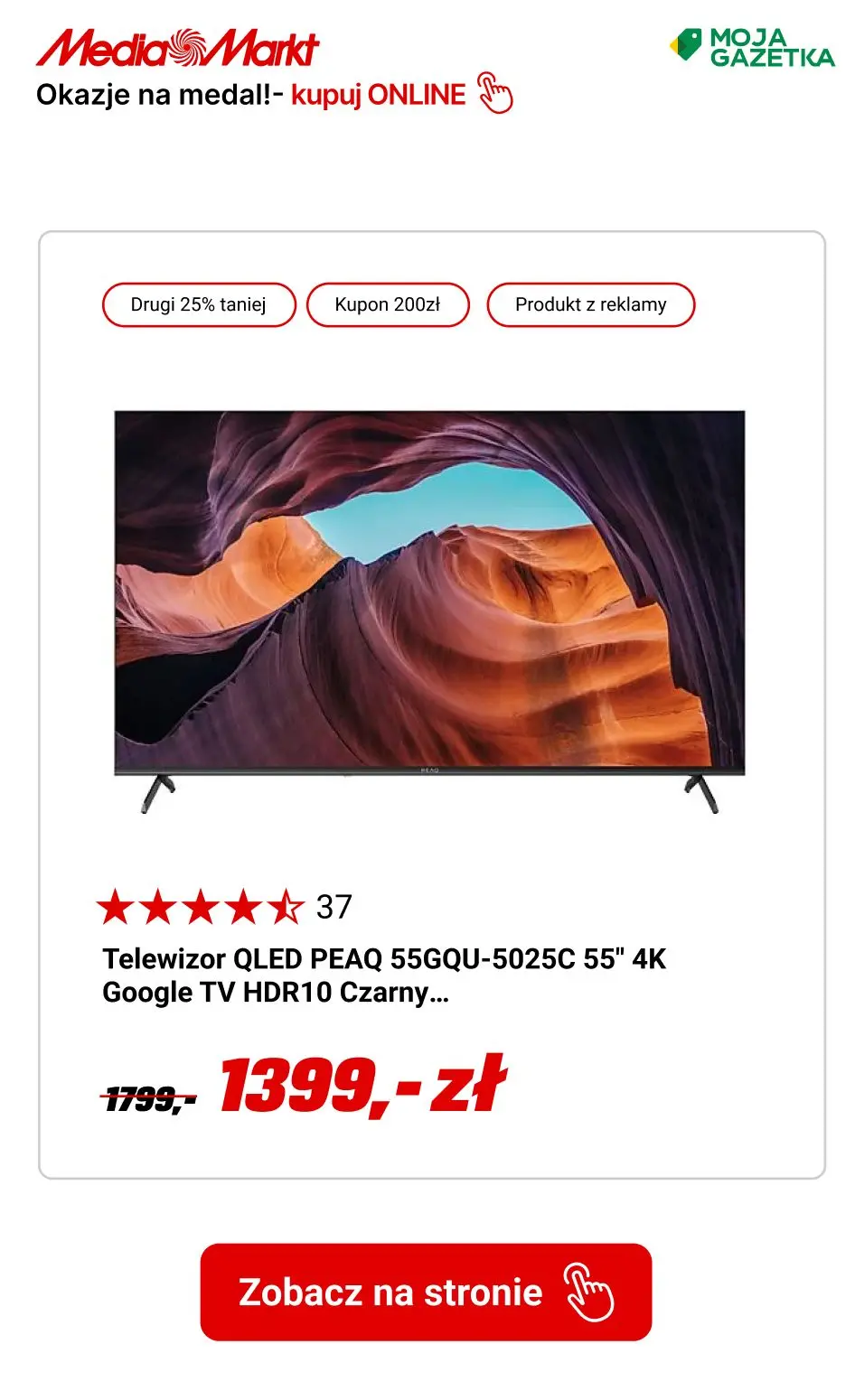 gazetka promocyjna Media Markt Okazje na medal! - Strona 5