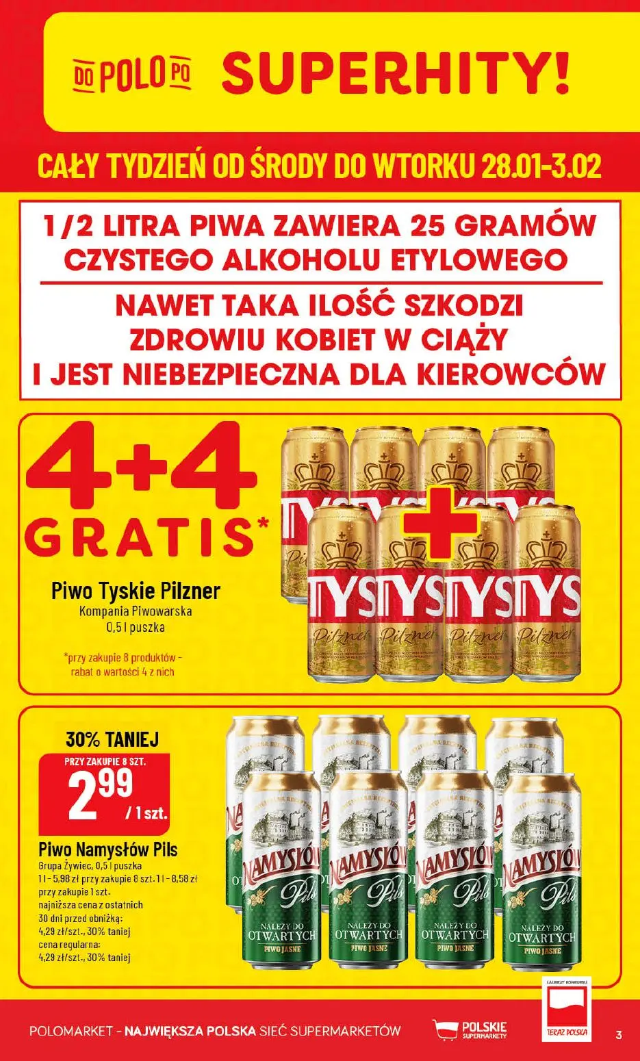 gazetka promocyjna POLOmarket Świeżość Bogactwo Lady Superhity - Strona 3