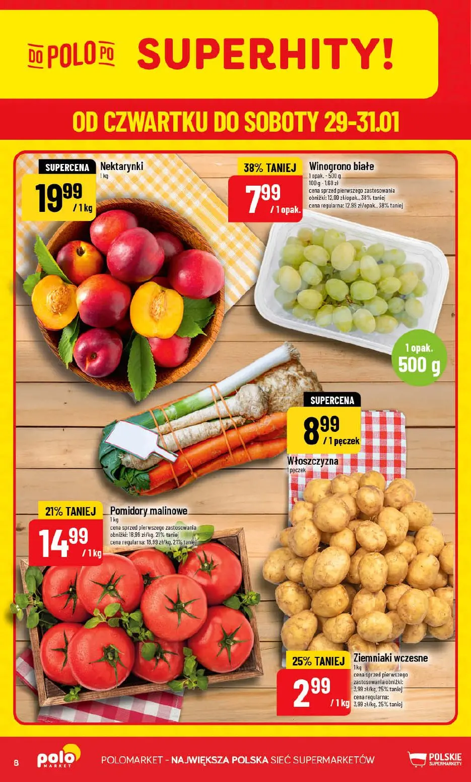 gazetka promocyjna POLOmarket Świeżość Bogactwo Lady Superhity - Strona 8