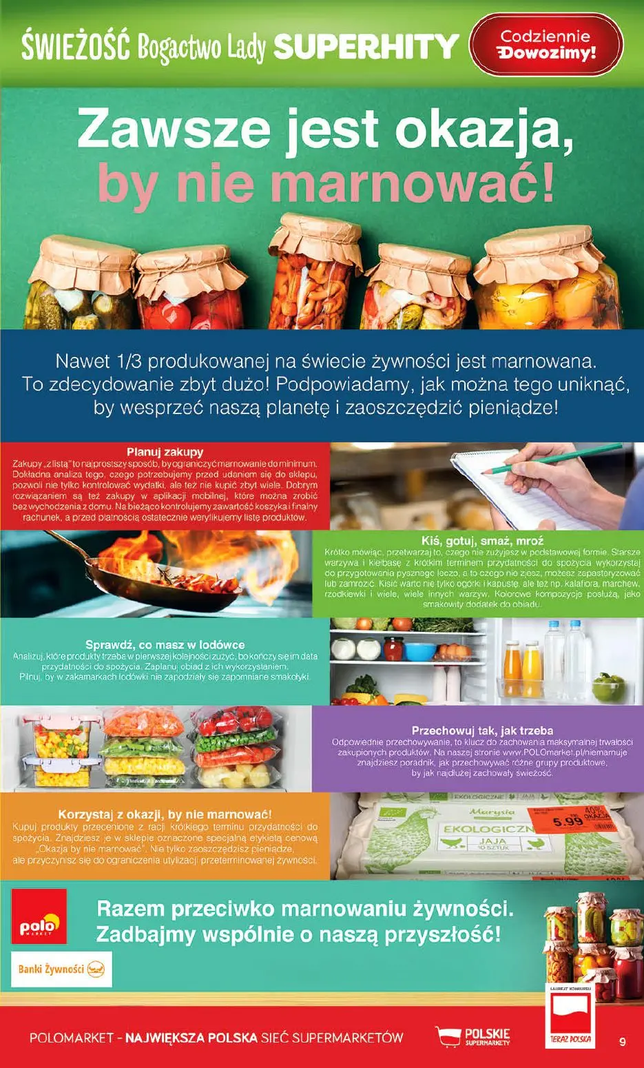 gazetka promocyjna POLOmarket Świeżość Bogactwo Lady Superhity - Strona 9