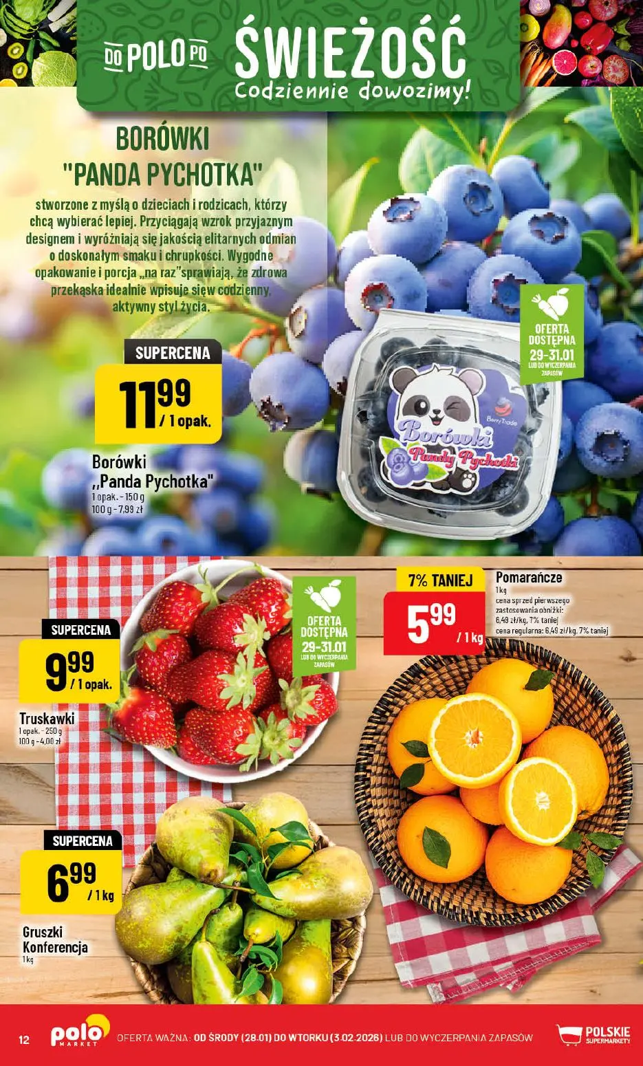 gazetka promocyjna POLOmarket Świeżość Bogactwo Lady Superhity - Strona 12