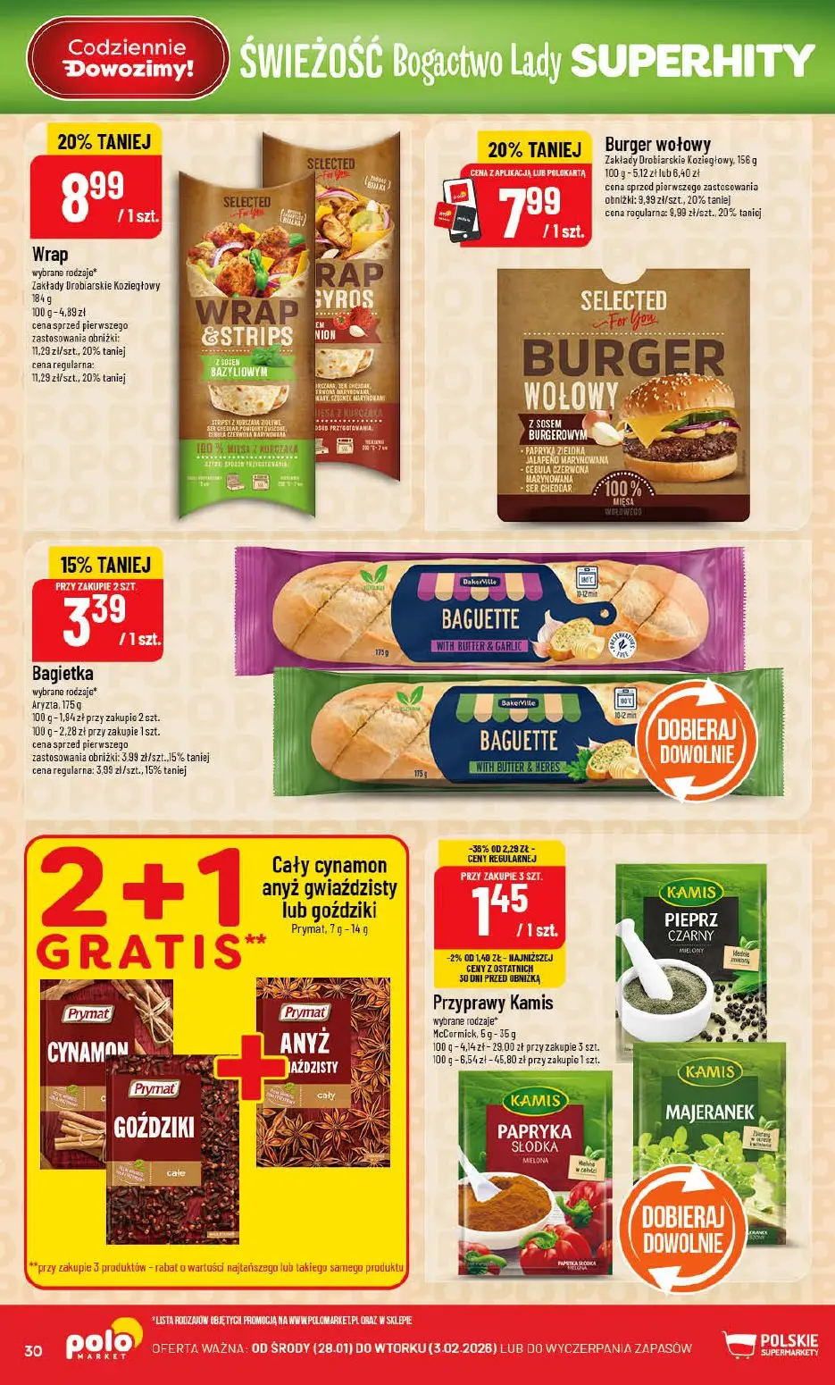 gazetka promocyjna POLOmarket Świeżość Bogactwo Lady Superhity - Strona 30