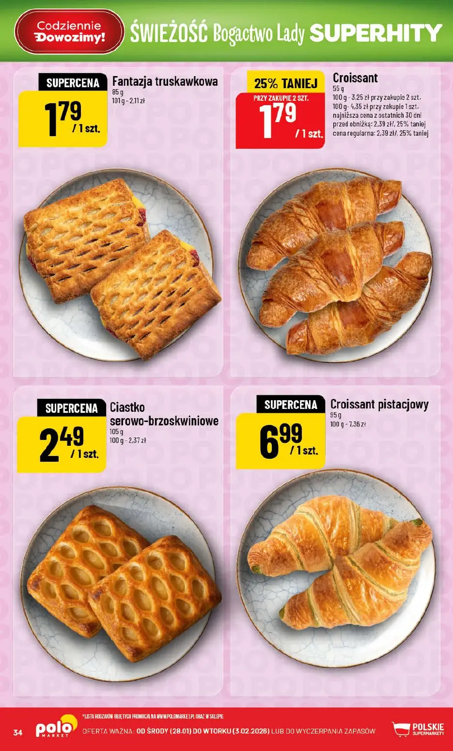 gazetka promocyjna POLOmarket Świeżość Bogactwo Lady Superhity - Strona 34