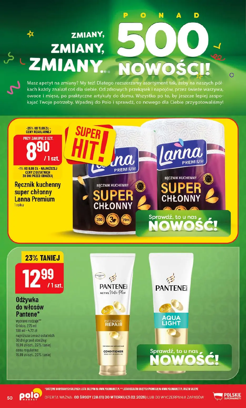 gazetka promocyjna POLOmarket Świeżość Bogactwo Lady Superhity - Strona 50