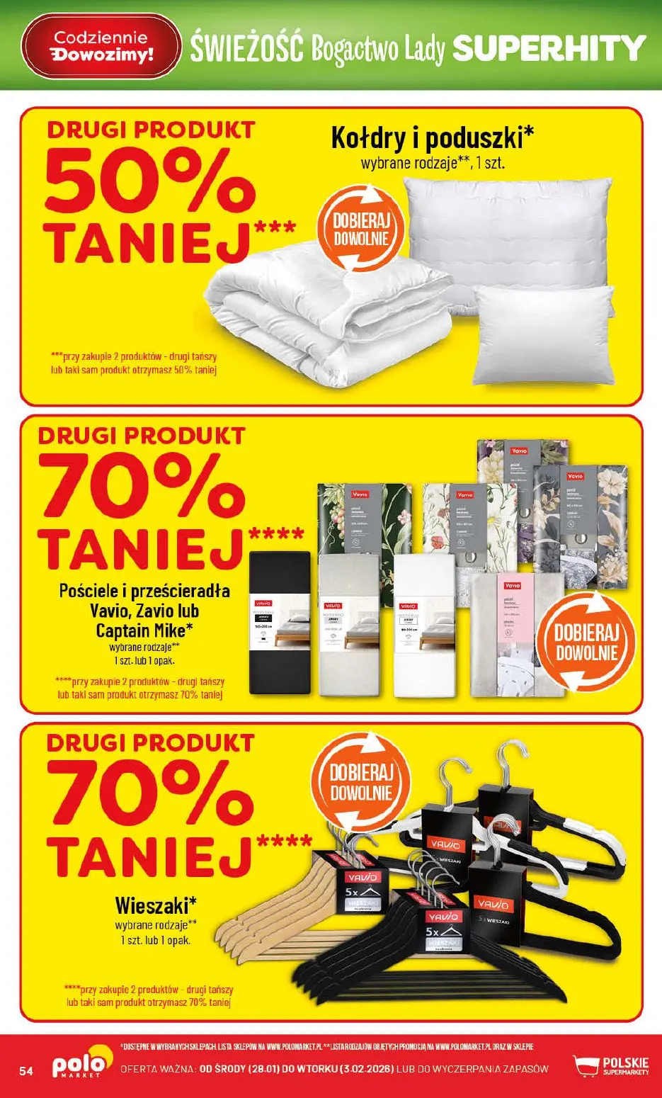 gazetka promocyjna POLOmarket Świeżość Bogactwo Lady Superhity - Strona 54