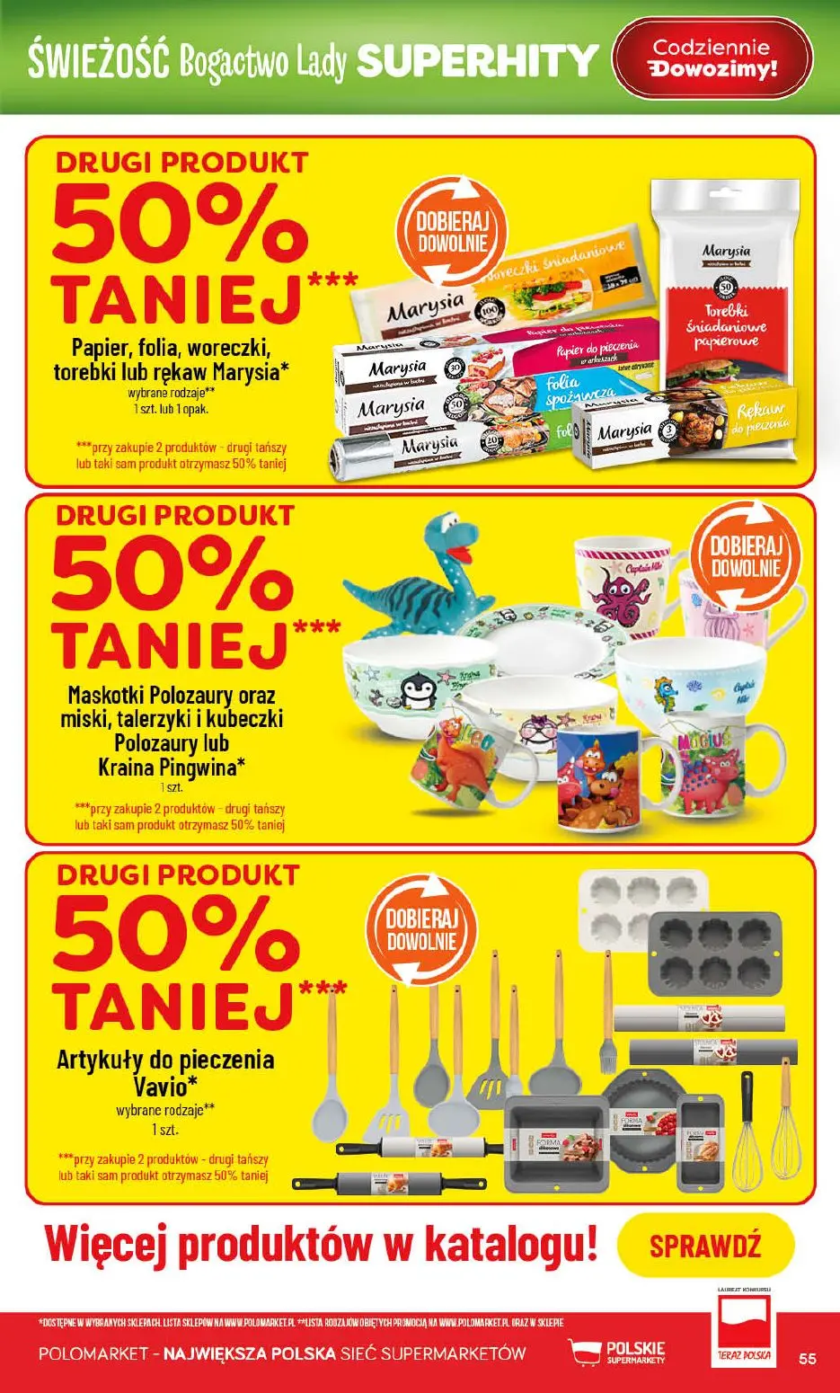 gazetka promocyjna POLOmarket Świeżość Bogactwo Lady Superhity - Strona 55
