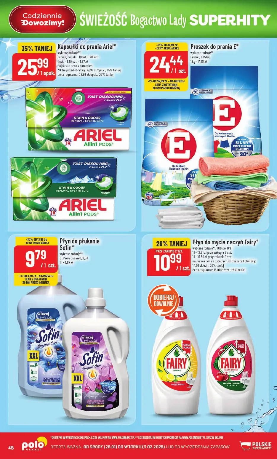 gazetka promocyjna POLOmarket Świeżość Bogactwo Lady Superhity - Strona 48