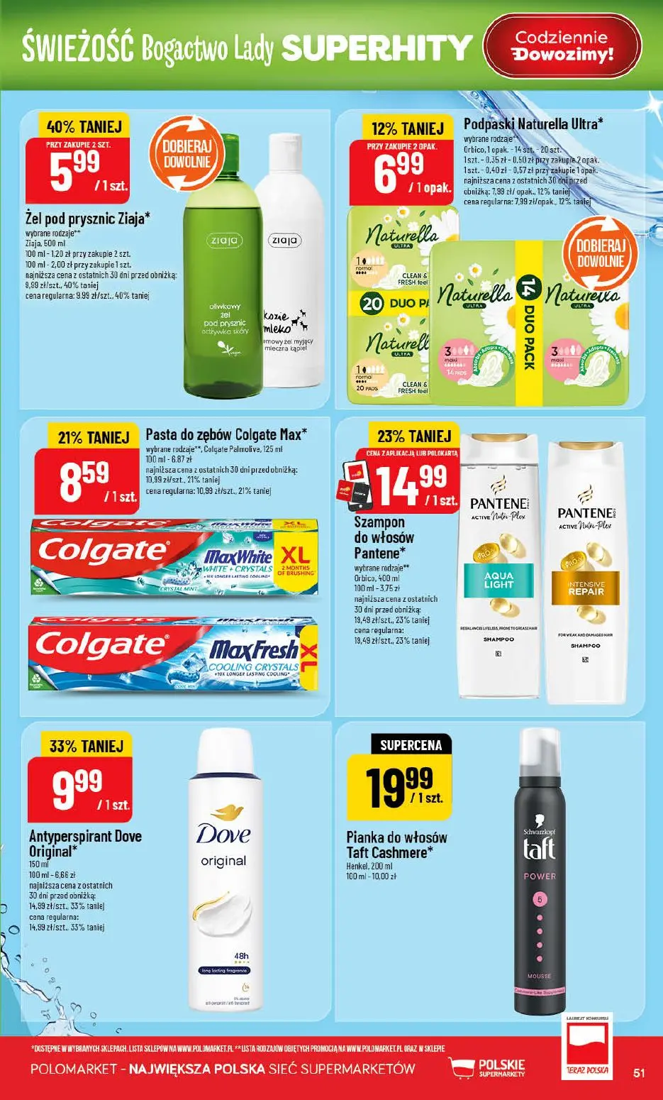 gazetka promocyjna POLOmarket Świeżość Bogactwo Lady Superhity - Strona 51
