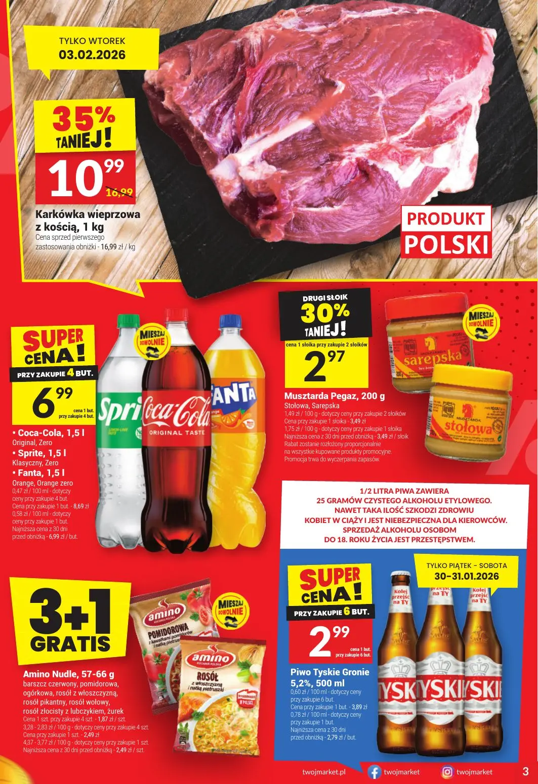 gazetka promocyjna Twój Market Moc promocji - Strona 3