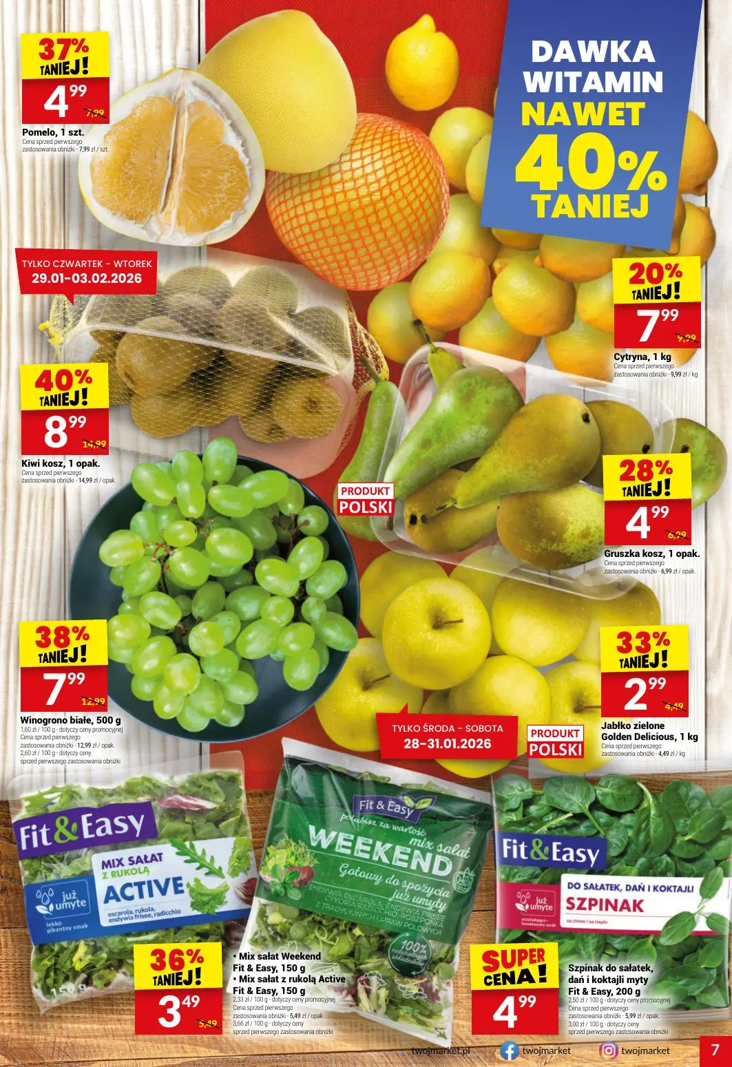 gazetka promocyjna Twój Market Moc promocji - Strona 7