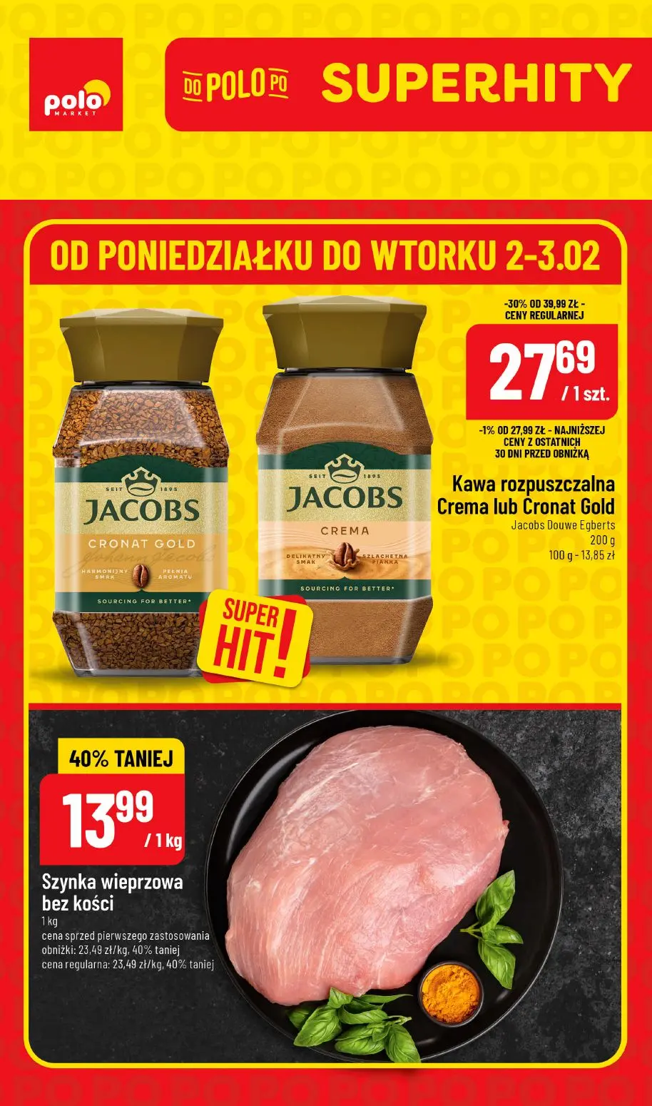 gazetka promocyjna POLOmarket Super hity na początek tygodnia! - Strona 1