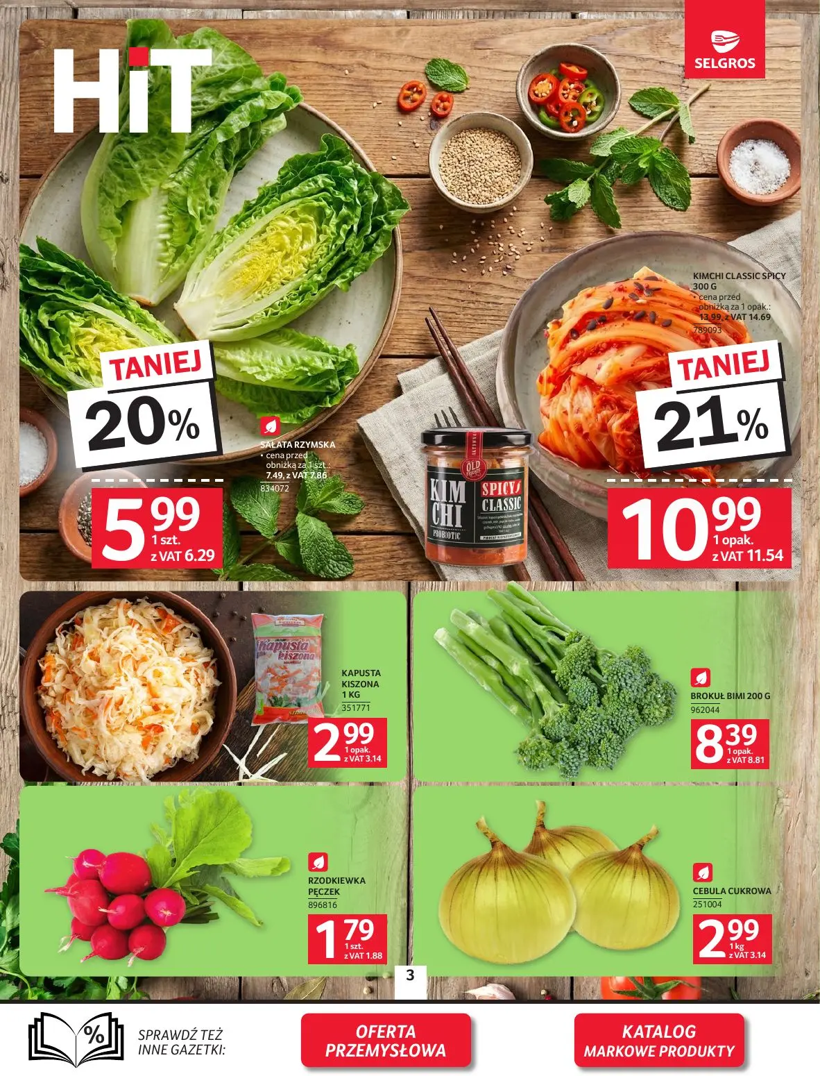 gazetka promocyjna SELGROS Oferta spożywcza - Strona 3