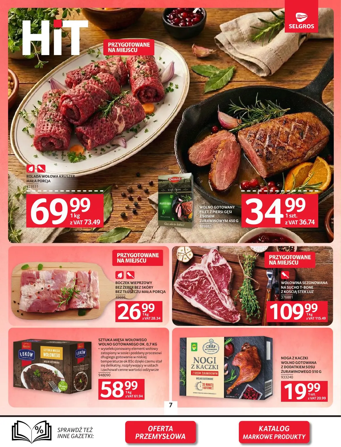 gazetka promocyjna SELGROS Oferta spożywcza - Strona 7