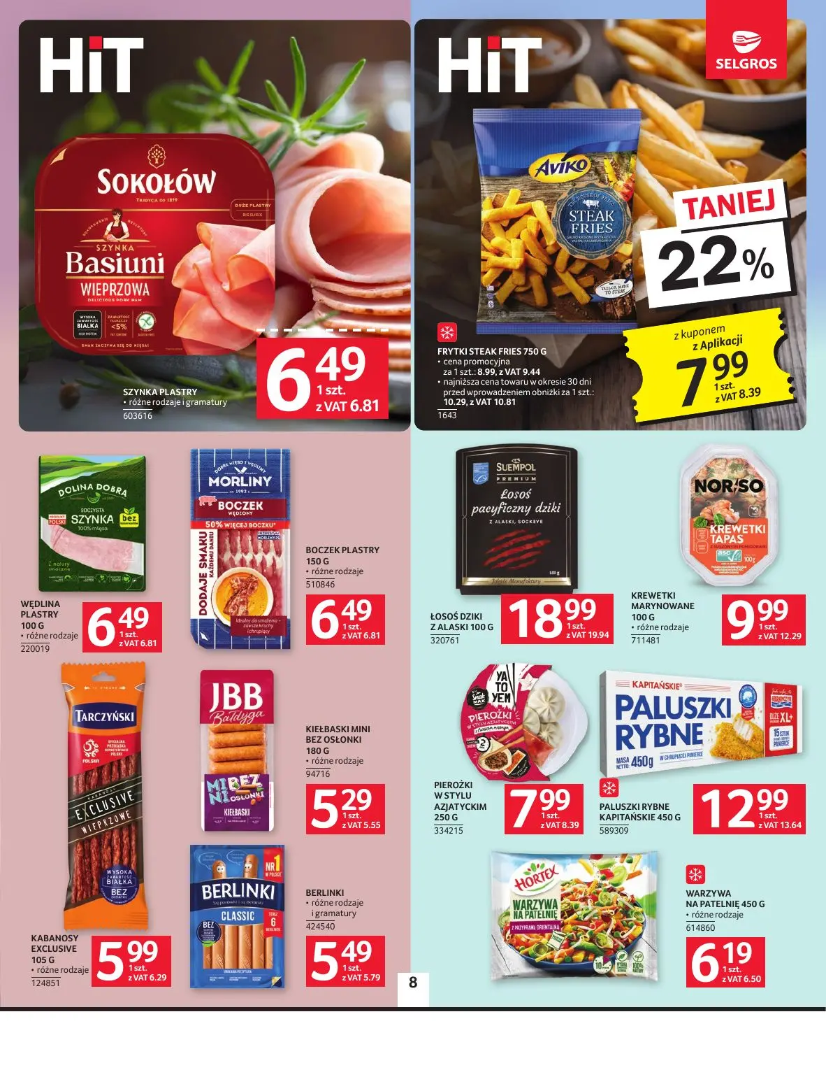 gazetka promocyjna SELGROS Oferta spożywcza - Strona 8